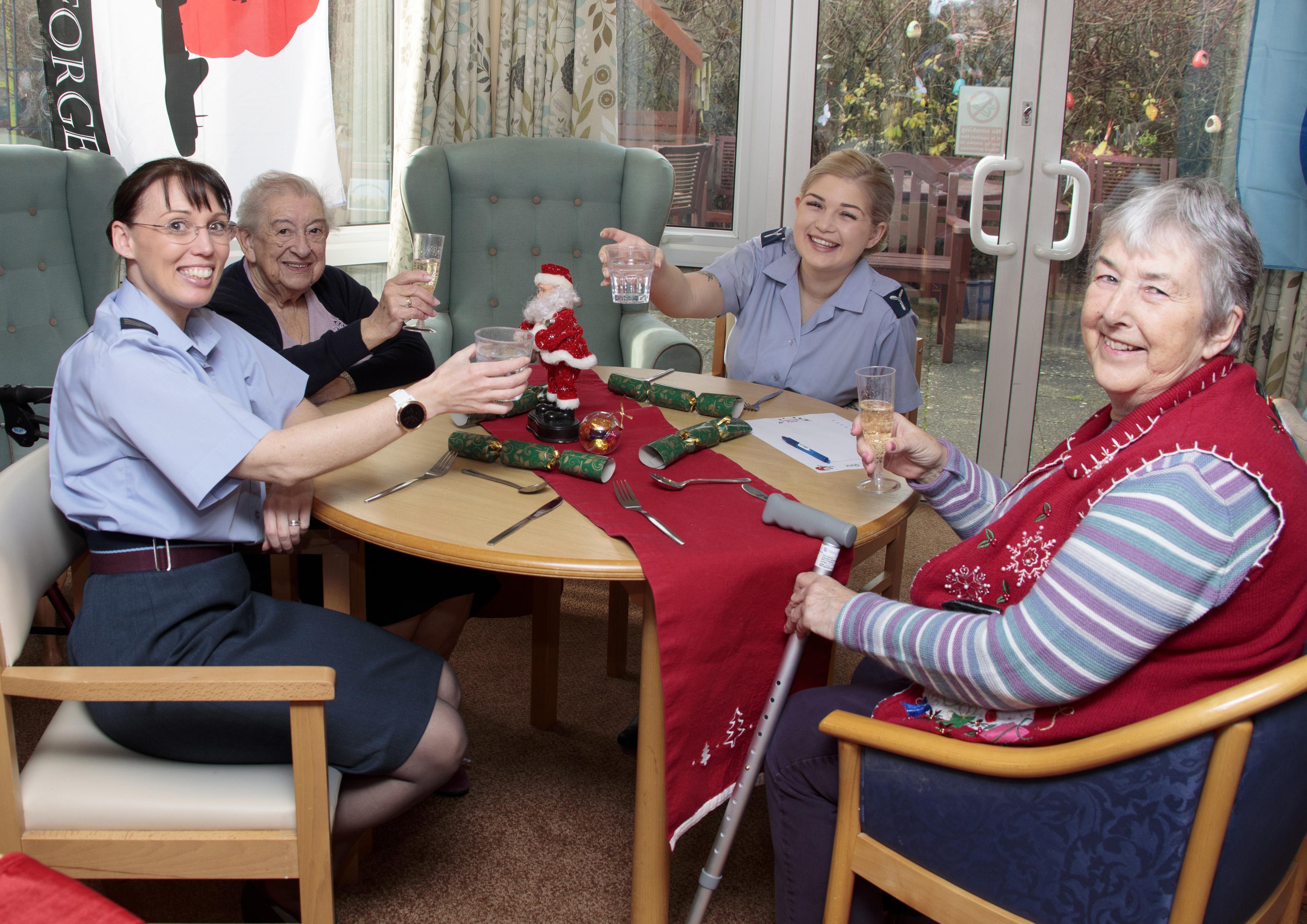 RAF Brize Norton visit Madley Park