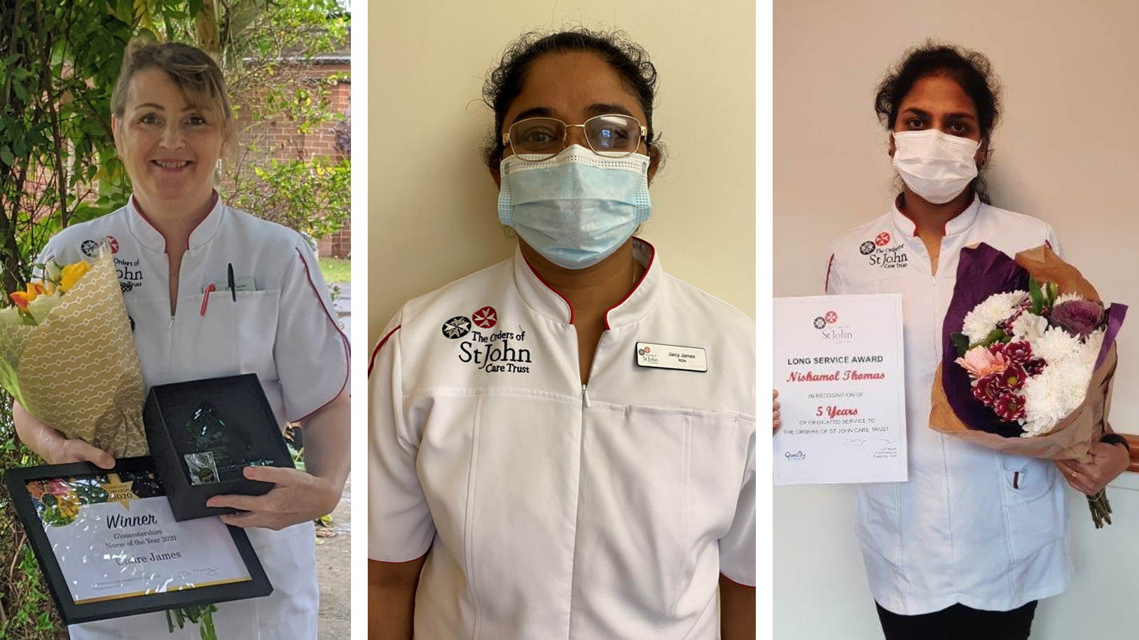 OSJCT Nurses hailed as Shining Stars in Trust Awards 2020