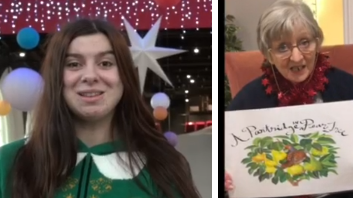 Evie and Colleen 12 days of Xmas