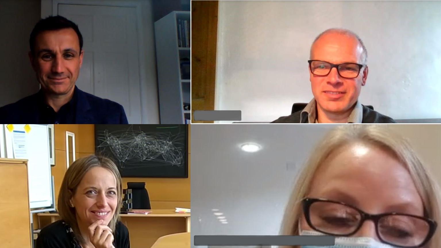 Minister Helen Whatley's virtual visit at Beckside