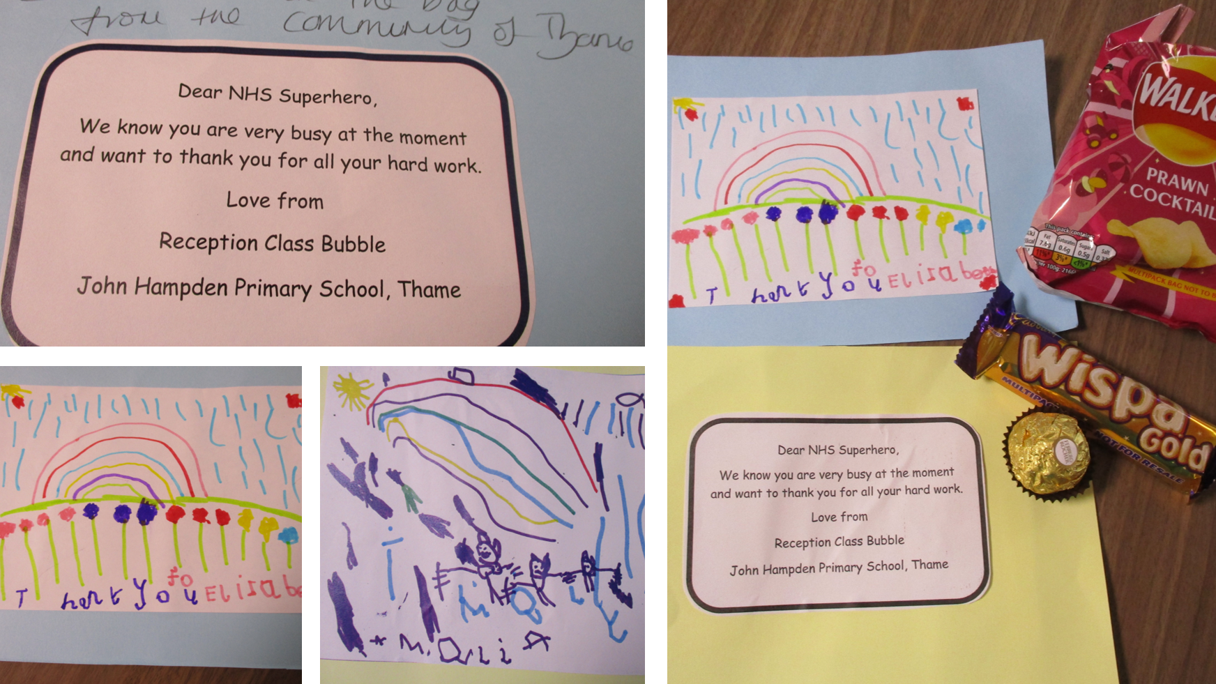 Care packs for Meadowcroft