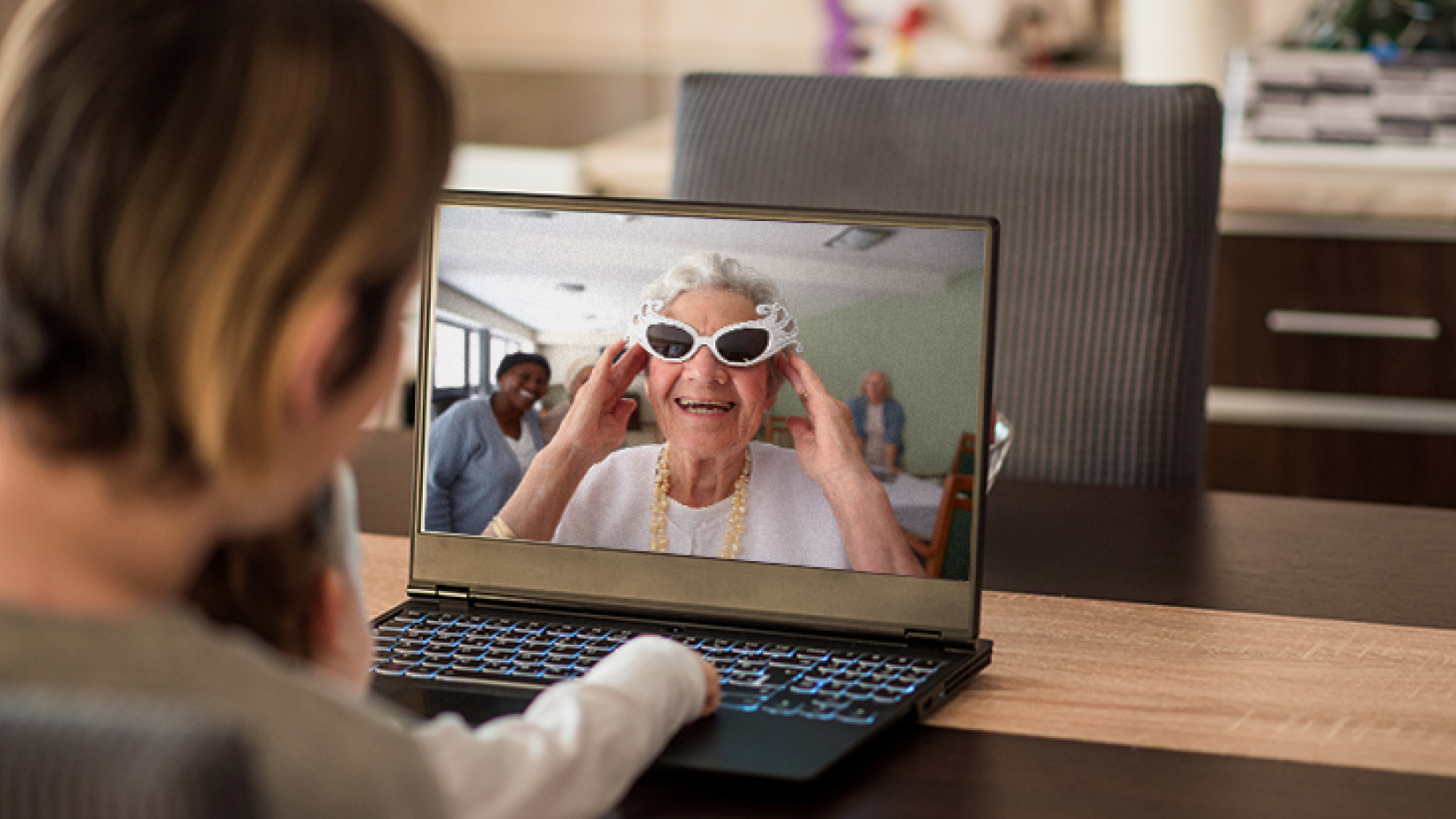 Virtual visit at an OSJCT care home
