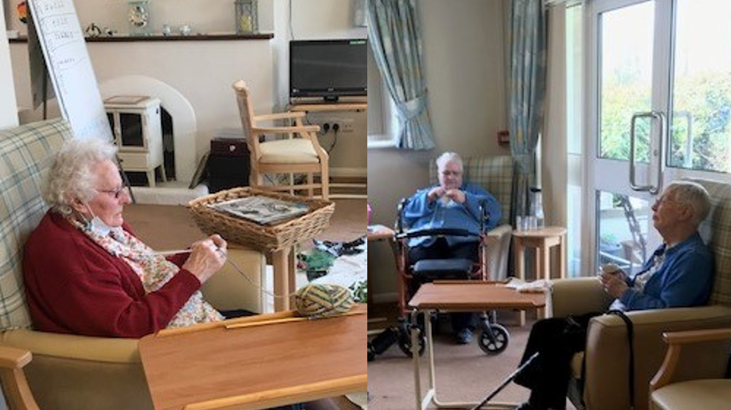 Mary, Ann and Iris at Lorna Doone Day Centre
