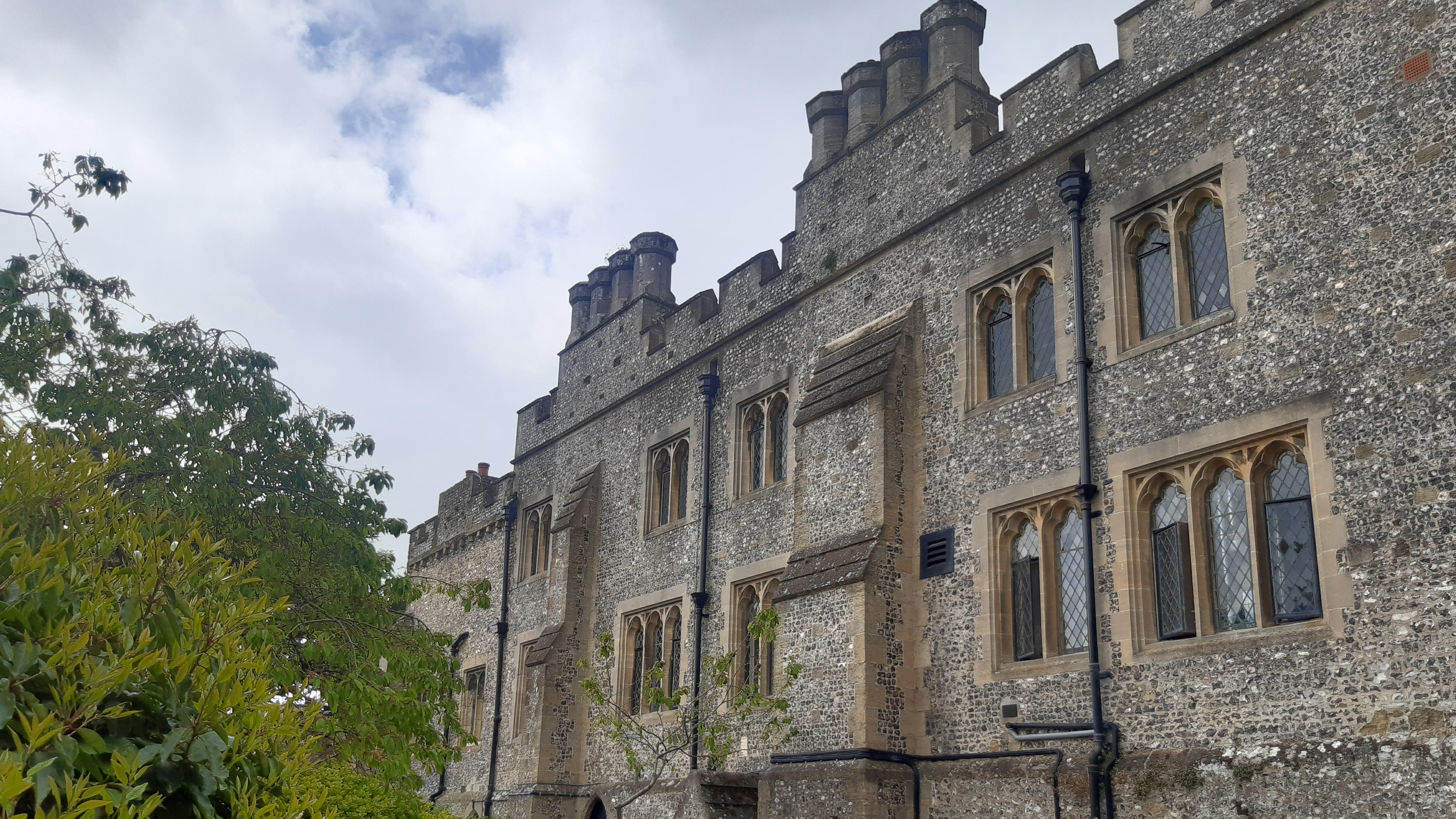 St Wilfrid's Priory from the garden