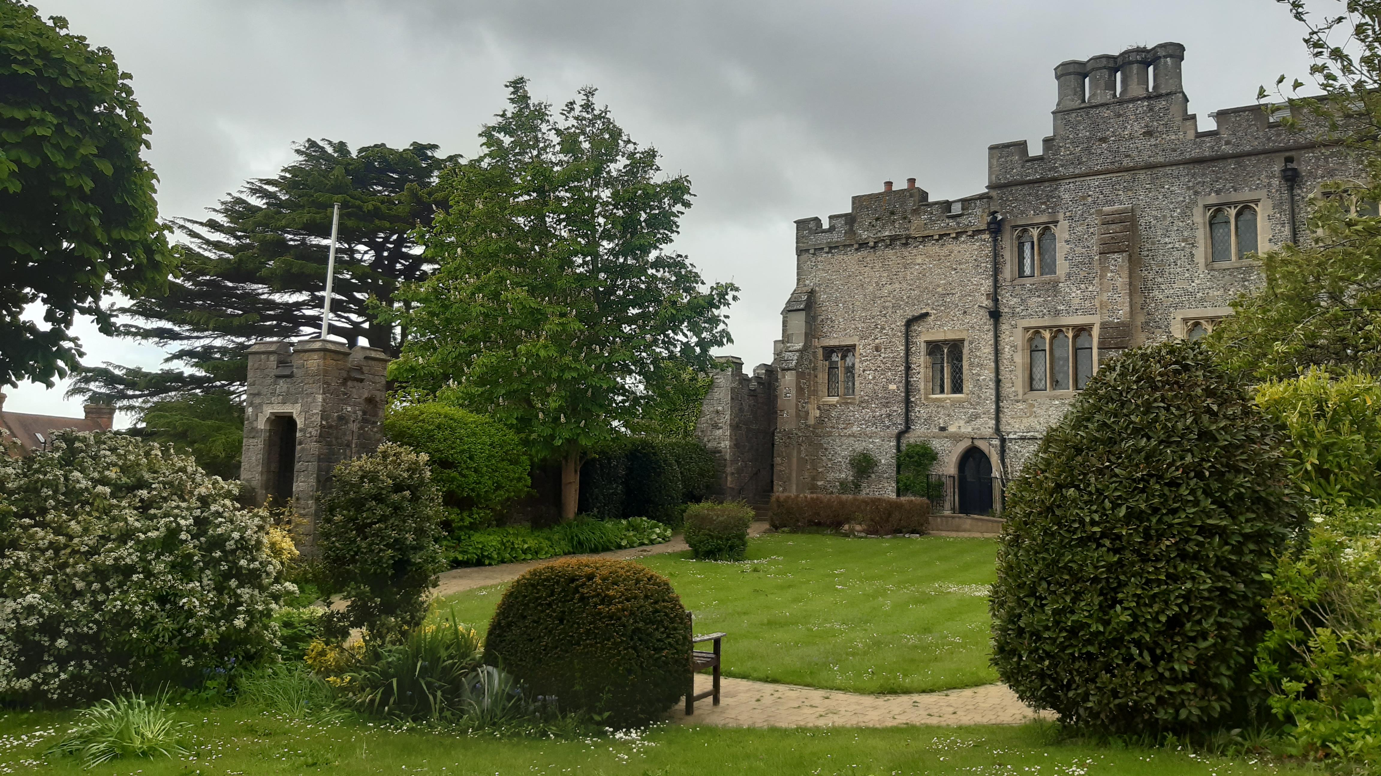 St Wilfrid's Priory from the garden
