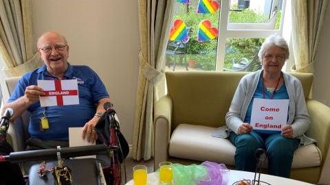 Goodson supports England