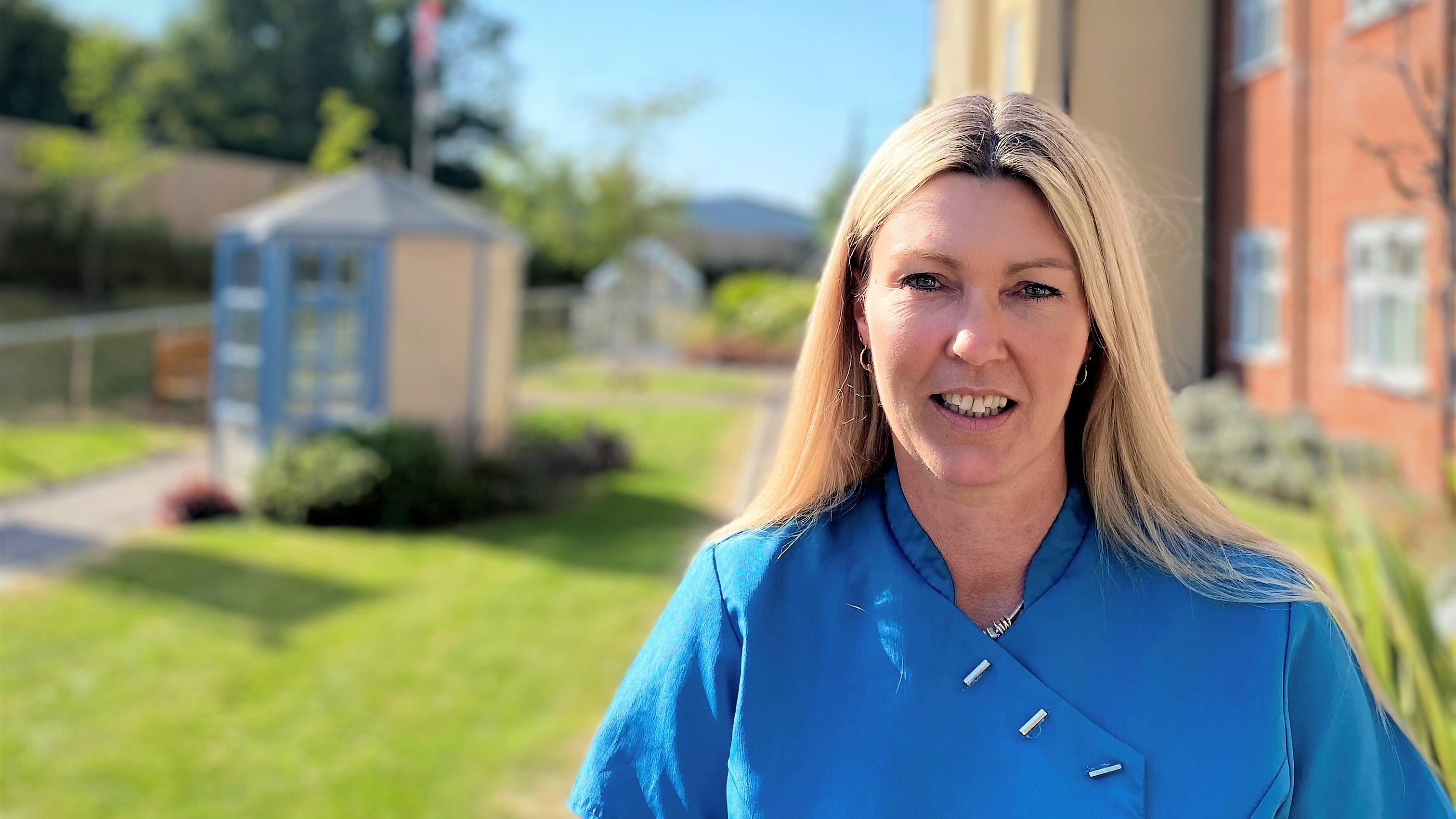 Tracey at Grace Care Centre