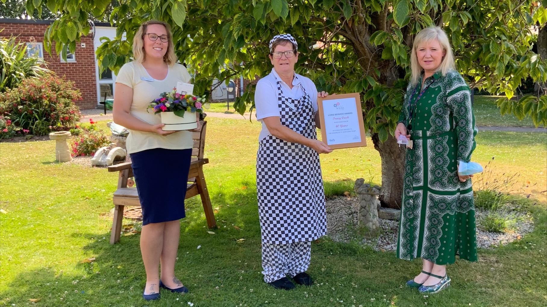 Southfield House, L to R, Rachel Kelman, Tracy Creek, Gill Clark