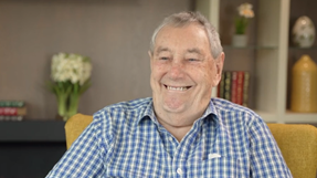 Resident Phillip stars in the Trust we Care film