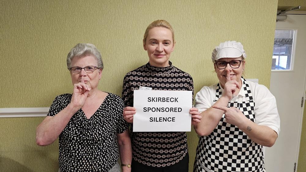 Did someone say sponsored silence