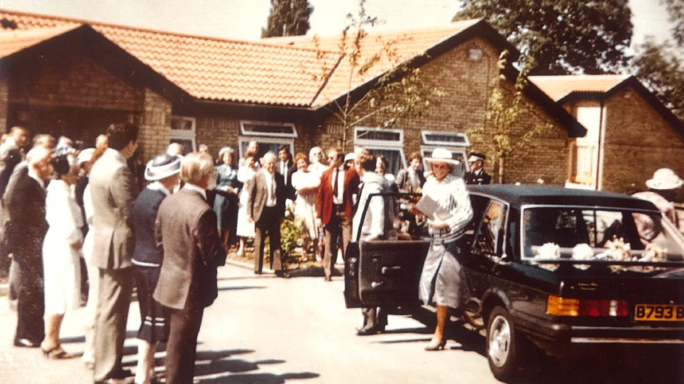 The late Princess Di visited Beckside in 1985