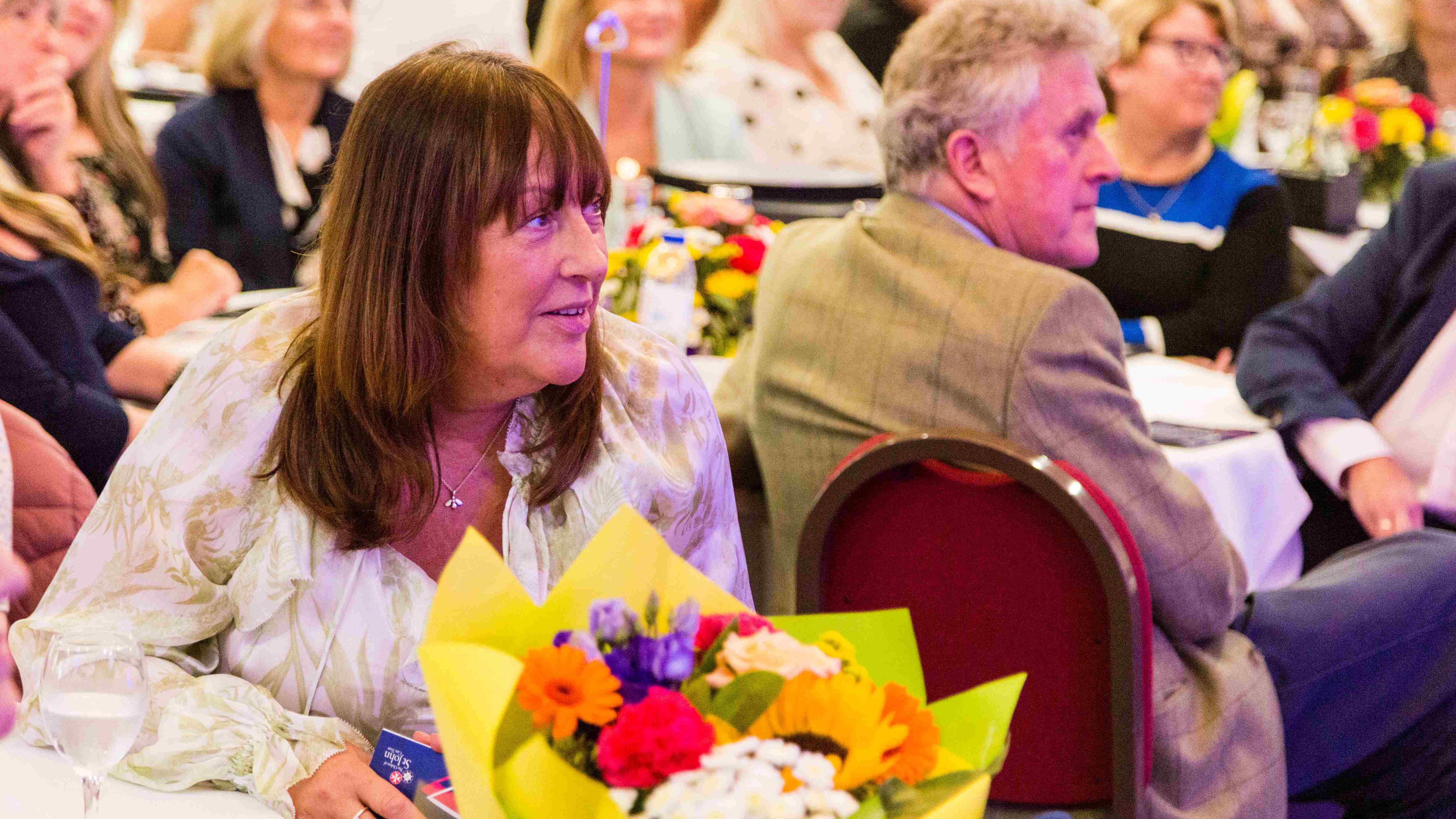 Angie Herrick, Carer, Beckside, recognised for her 25 years' service