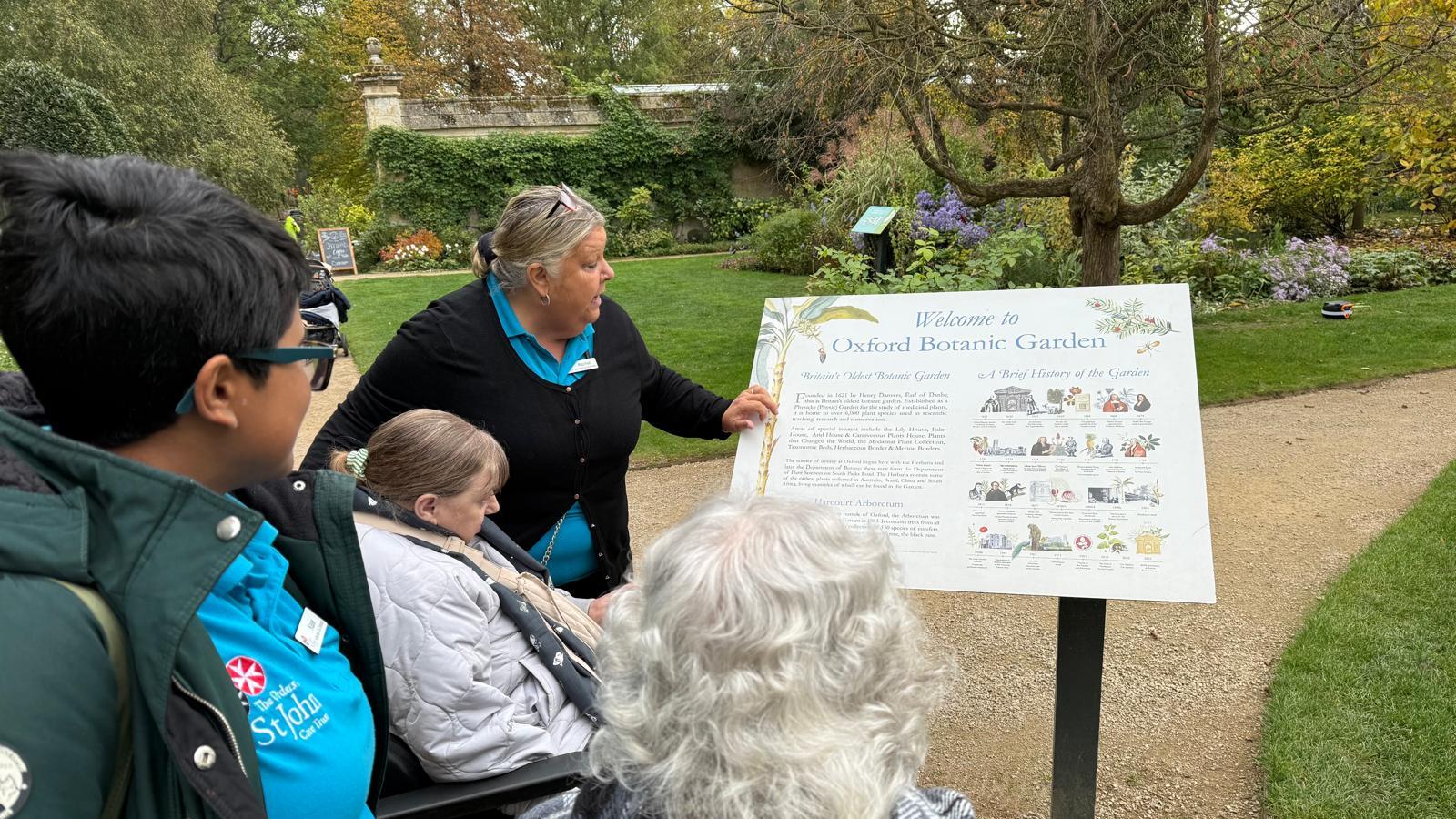 Isis House botanical gardens visit