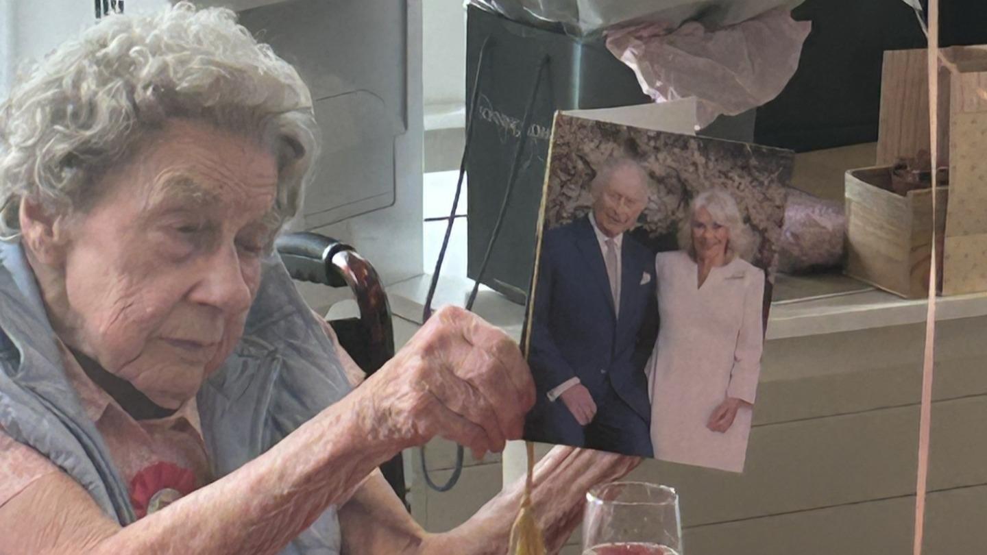 Resident Betty celebrates her 100th birthday at Westgate House