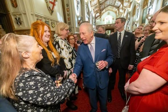 OSJCT Chestnut Court Carer Meets The King