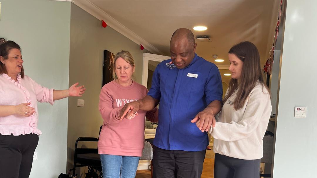 Hayward Care Centre Team Strengthens Moving and Handling Expertise Through Additional Training