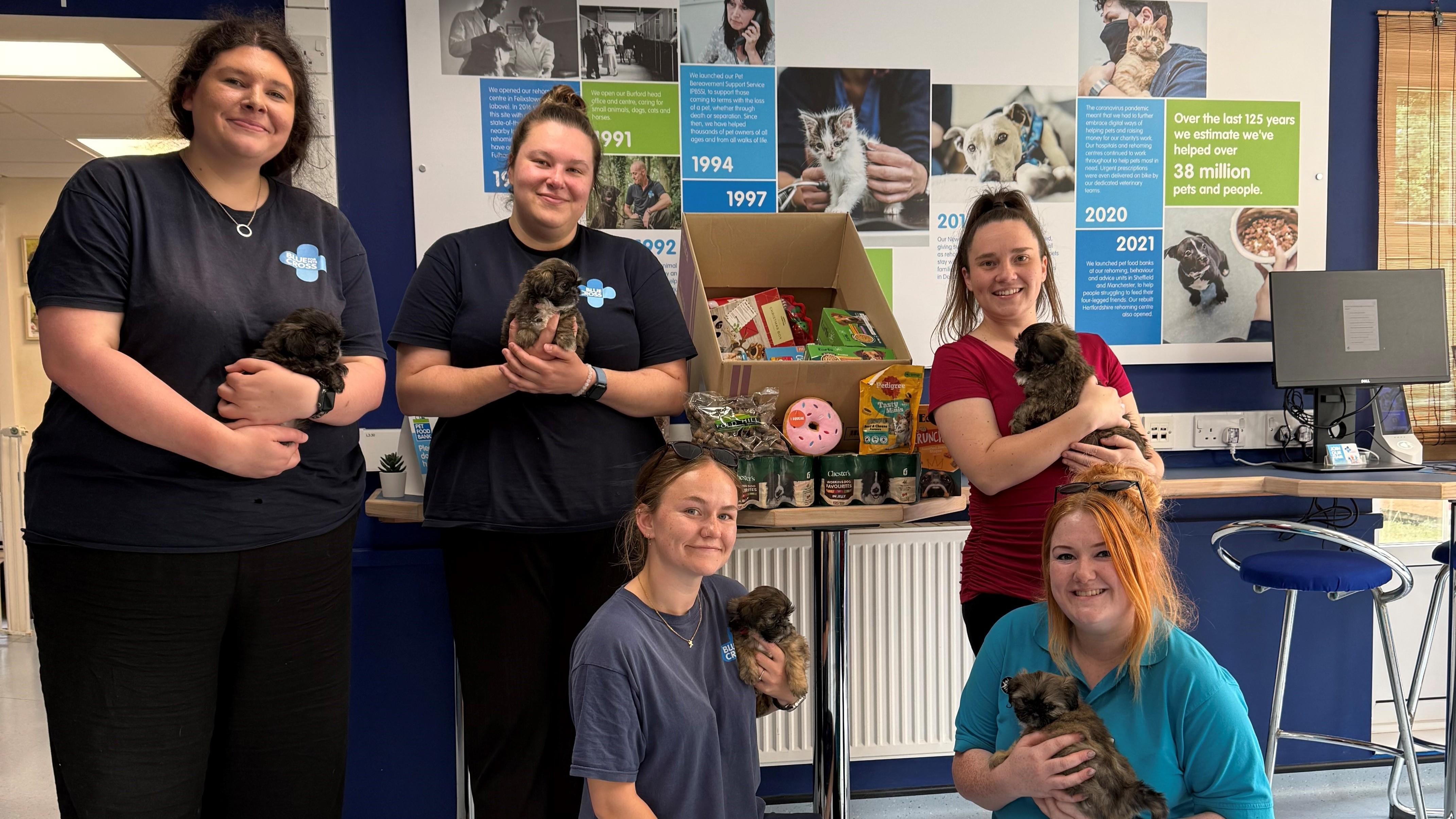Larkrise Care Centre supports Blue Cross UK