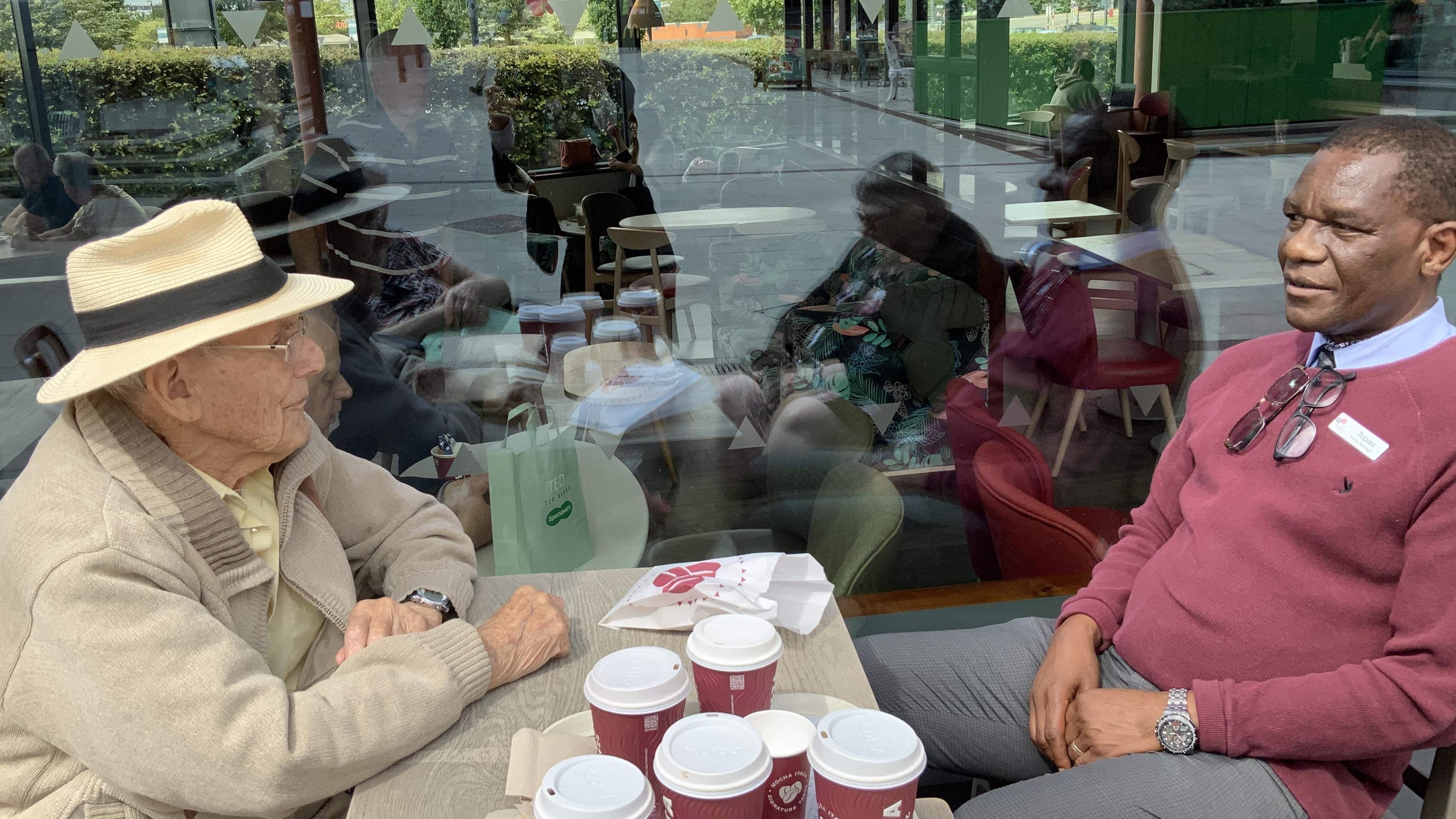 Coffee stop - DAW activities with The Meadows