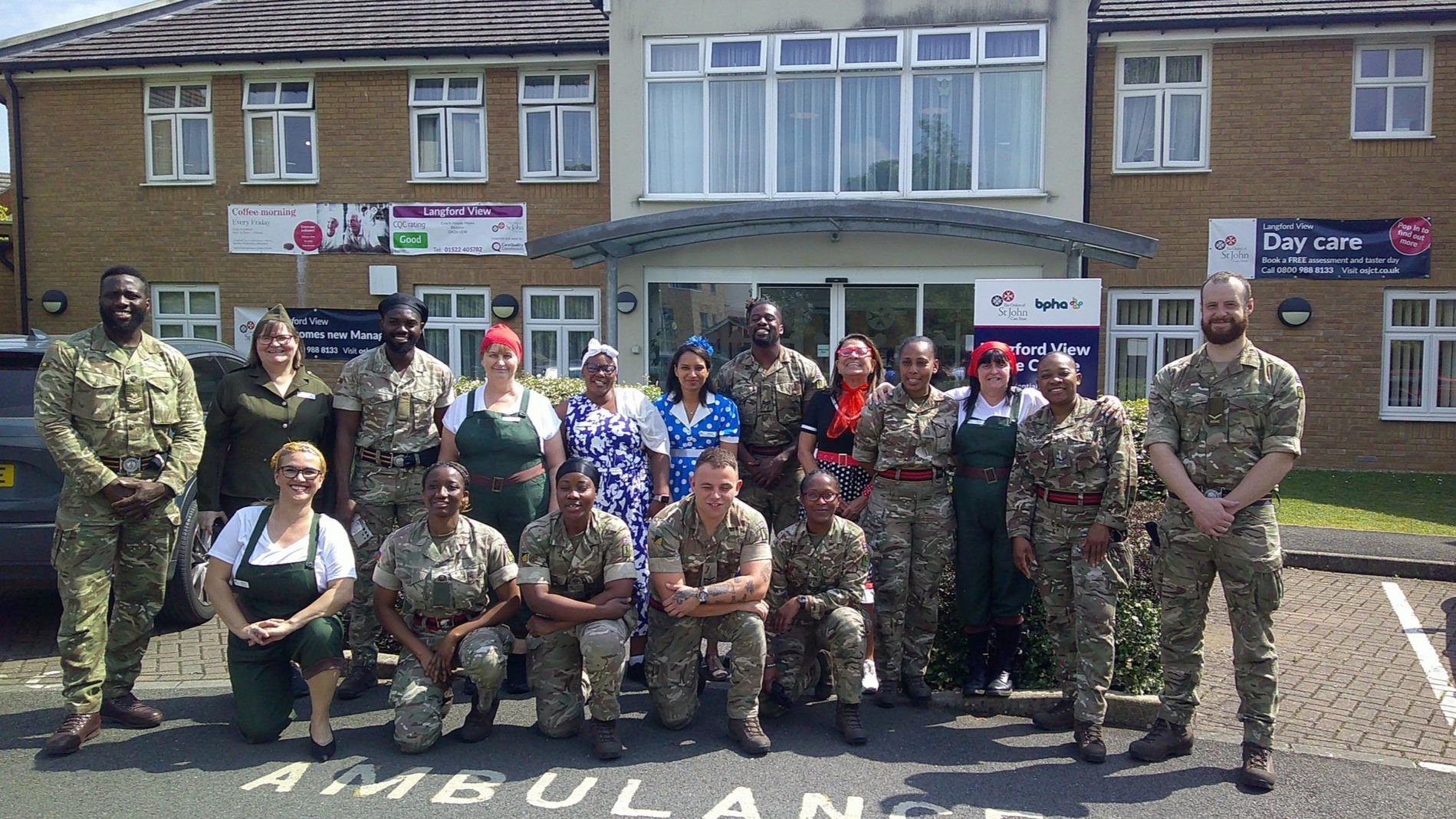 Langford View host St Davids Barracks in Bicester
