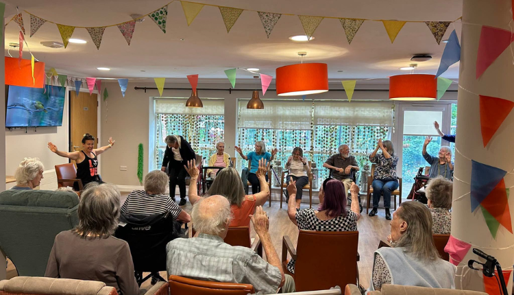 Students and residents come together for a joyful intergenerational visit at Avonbourne Care Centre