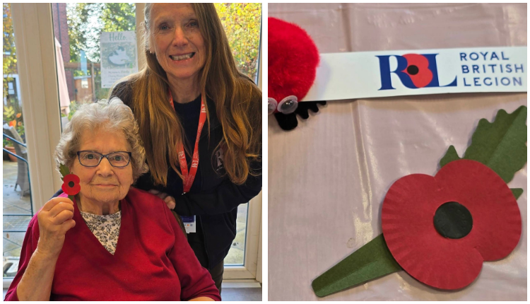 Royal British Legion Visits Ashwood Care Centre for a Special Afternoon of Remembrance and Reflection