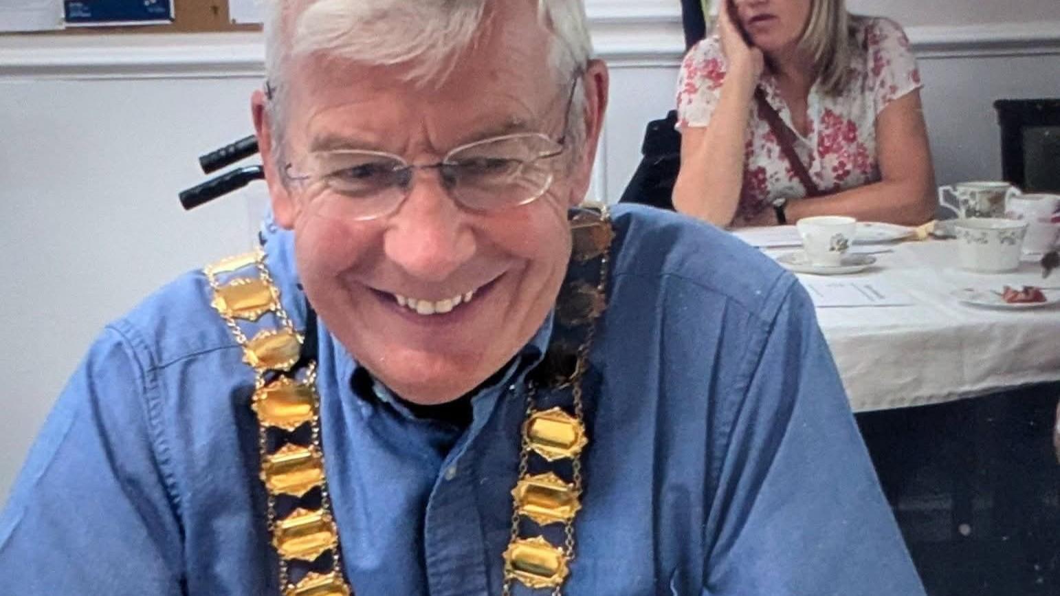 Didcot mayor attends Battle of Britain afternoon tea
