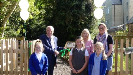 Woodland walk opening 