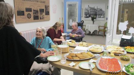 cheese and wine Edwardstow Court