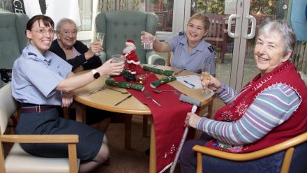 RAF Brize Norton visit Madley Park