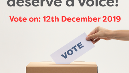 General Election banner