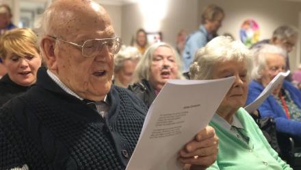 Christmas Singalong at Grace Care Centre