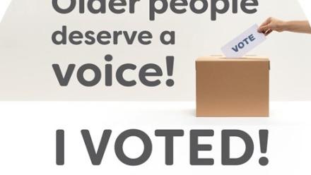 I voted badge