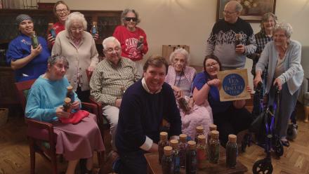 Residents enjoy tea-tasting at St Wilfrid's Priory Care Home