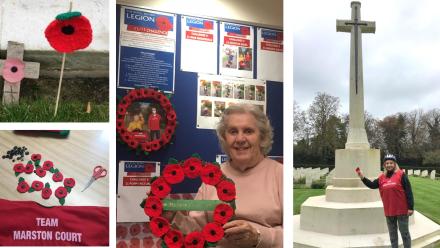 Poppy challenge at Marston Court
