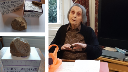 Maria Theresa's talk on fossils