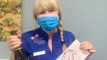 Kay is a carer at OSJCT Edwardstow Court