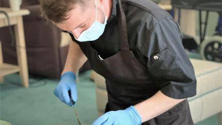 Raz at Grace Care Centre