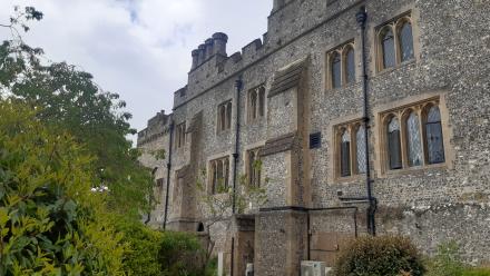 St Wilfrid's Priory from the garden