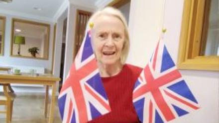 Olympics GB flags