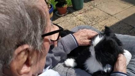 David with Millie