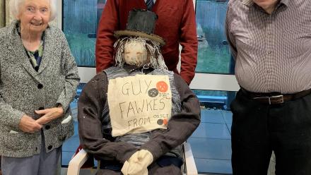 Guy Fawkes at Grace Care Centre