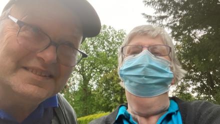 Philip and Cecilia selfie