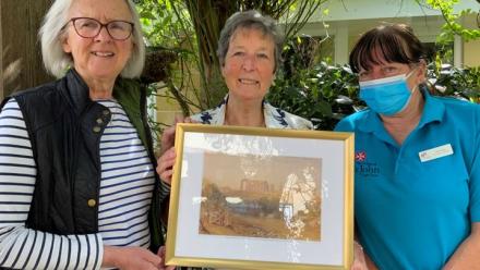 Turner Print received from the museum