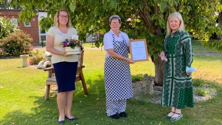 Southfield House, L to R, Rachel Kelman, Tracy Creek, Gill Clark
