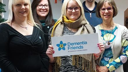 Haine&Smith staff participate in dementia awareness sessions led by OSJCT