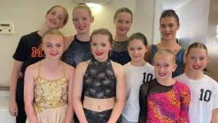 Marlborough Academy of Dance students at Coombe End Court