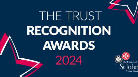 Trust Recognition Awards Logo Blue and Red