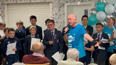 TV celeb Oz Clarke at Marston Court