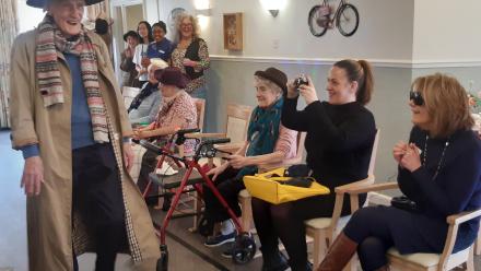 Raymond Bennett takes to the cat walk for London Fashion Week