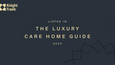 Image shows Luxury Care Home Guide logo